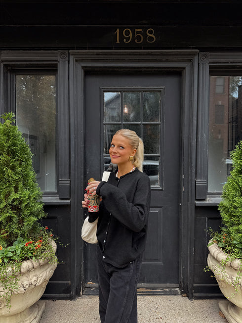 Coco Cutie Cardigan // Black